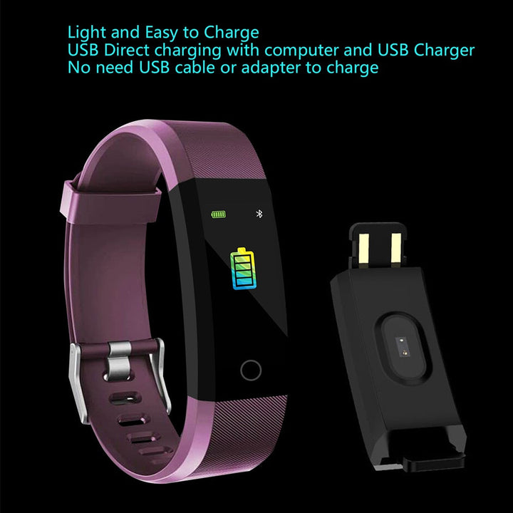 115Plus Fitness Tracker Smart Watch
