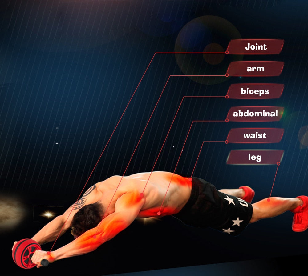 Silent Ab Roller Core Trainer