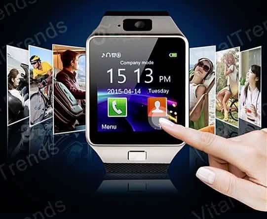 Bluetooth Smart Watch with Camera & Fitness Tracker