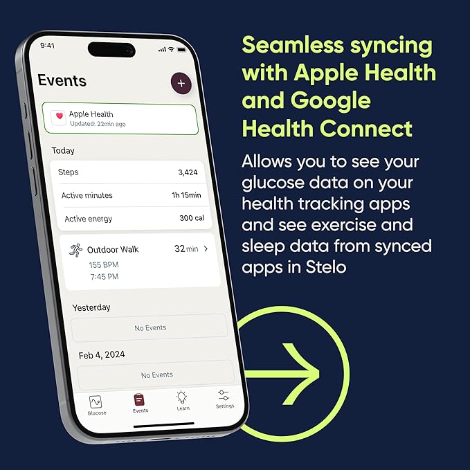 Dexcom Stelo Continuous Glucose Monitor Sensors