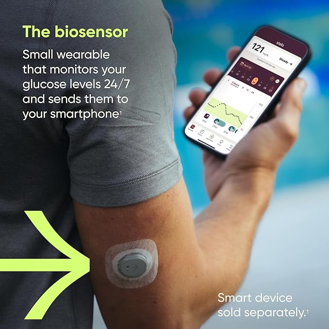 Dexcom Stelo Continuous Glucose Monitor Sensors