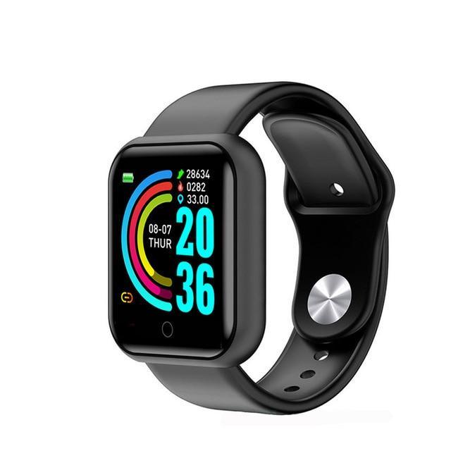 Y68 Bluetooth Smartwatch Fitness Tracker