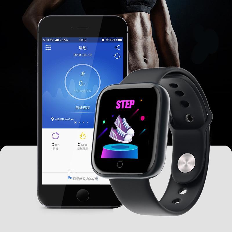 Y68 Bluetooth Smartwatch Fitness Tracker