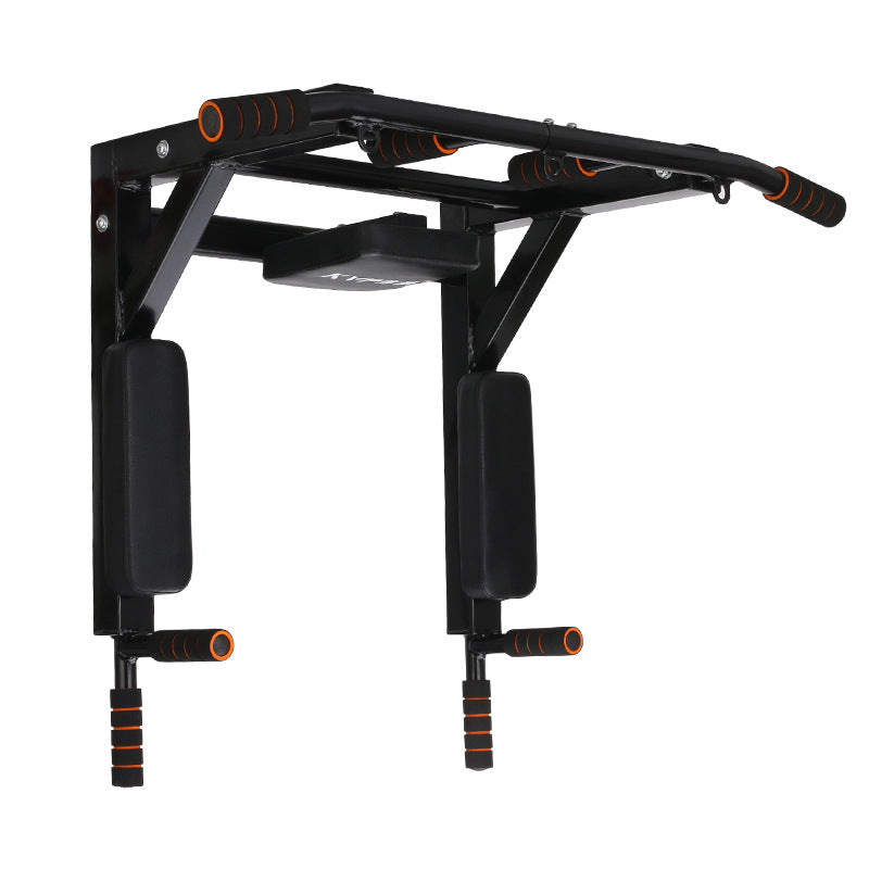 Wall Mounted Pull-Up & Sandbag Rack Fitness Station
