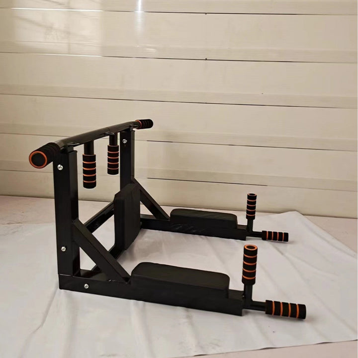 Wall Mounted Pull-Up & Sandbag Rack Fitness Station