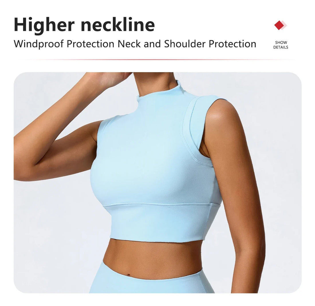 High Impact Women’s Sports Bra Crop Top