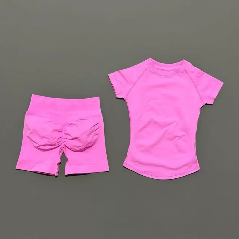 HISTELLO Women’s 2-Piece Seamless Workout Set