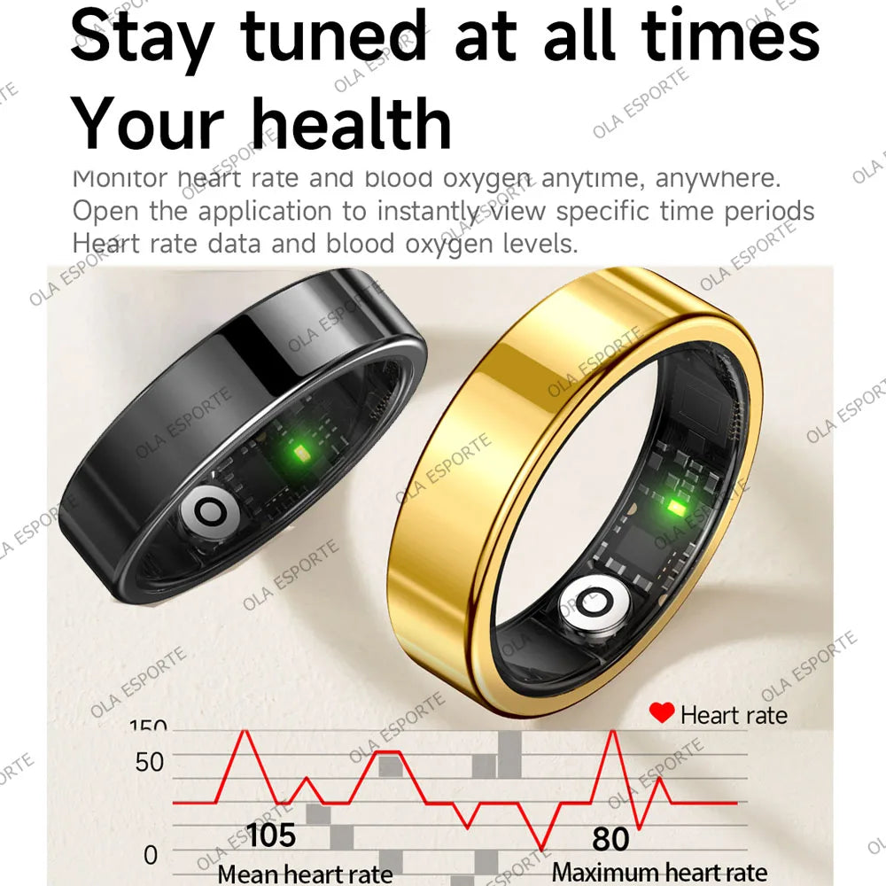 Smart Ring Fitness Health Tracker