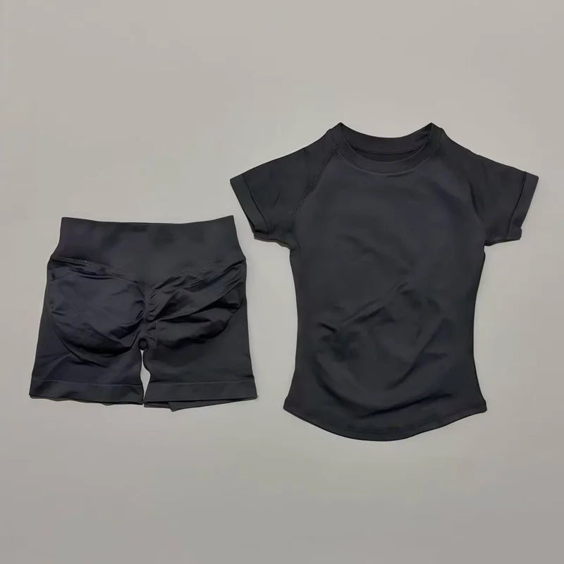 HISTELLO Women’s 2-Piece Seamless Workout Set