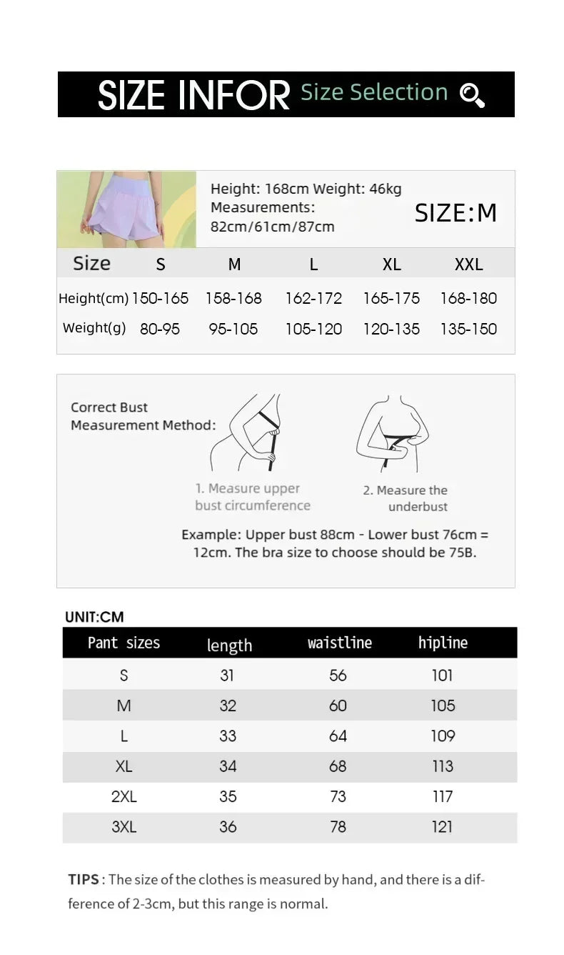PHIGEER Women’s Yoga Shorts with Pocket