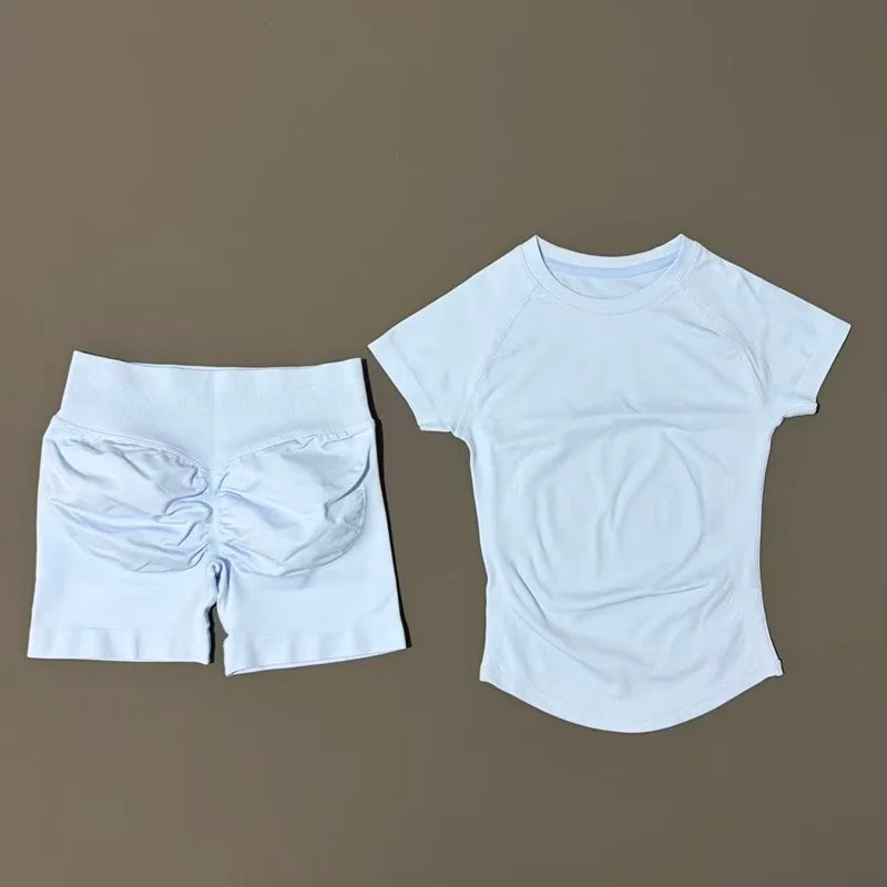 HISTELLO Women’s 2-Piece Seamless Workout Set