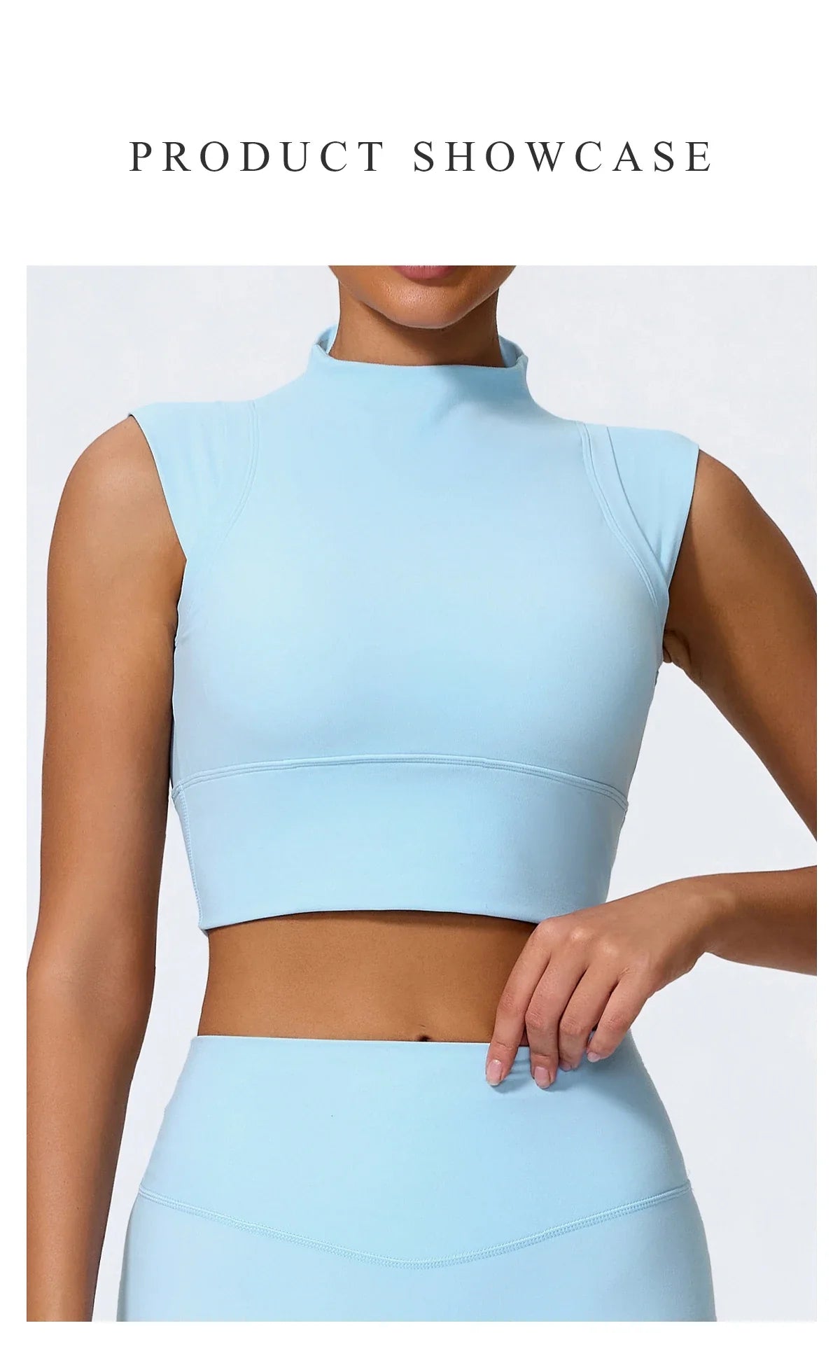 High Impact Women’s Sports Bra Crop Top