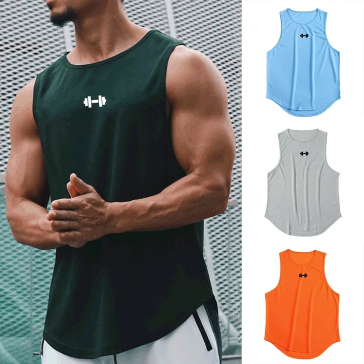 Men's Quick-Dry Gym Tank Top