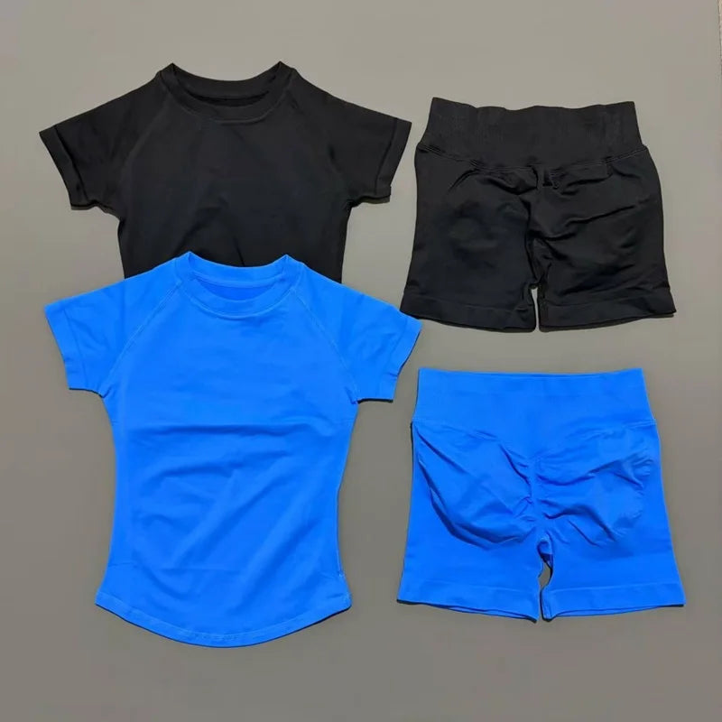HISTELLO Women’s 2-Piece Seamless Workout Set