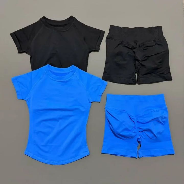 HISTELLO Women’s 2-Piece Seamless Workout Set