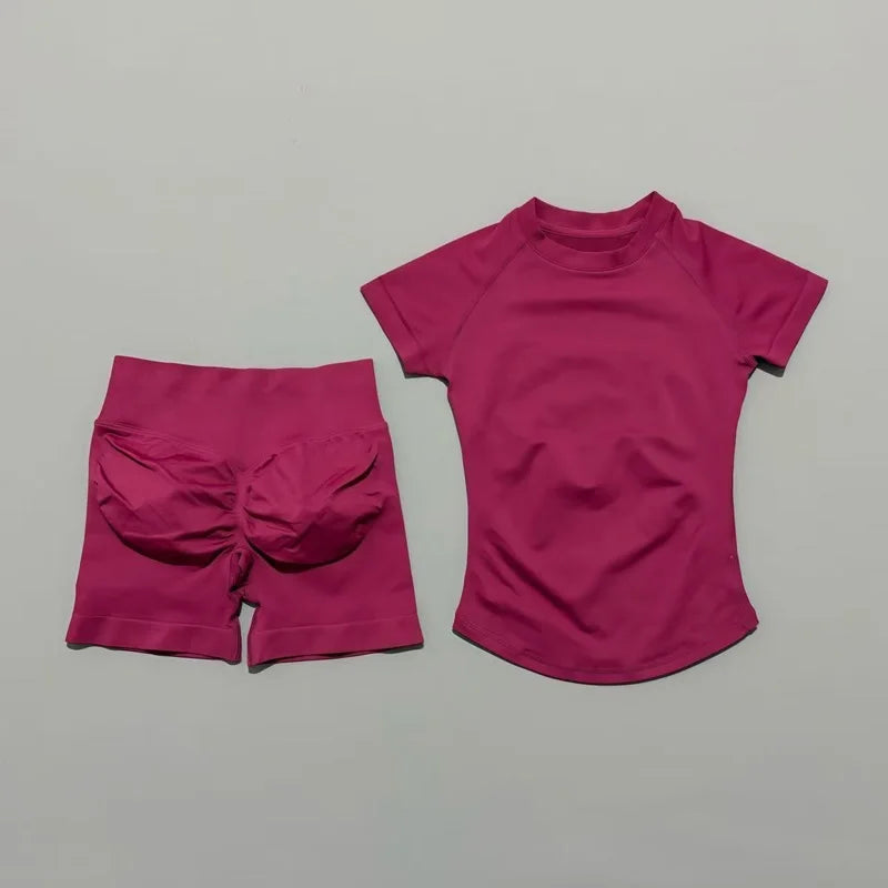 HISTELLO Women’s 2-Piece Seamless Workout Set