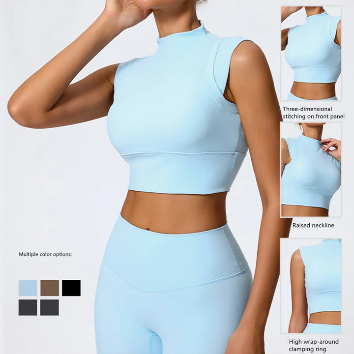 High Impact Women’s Sports Bra Crop Top