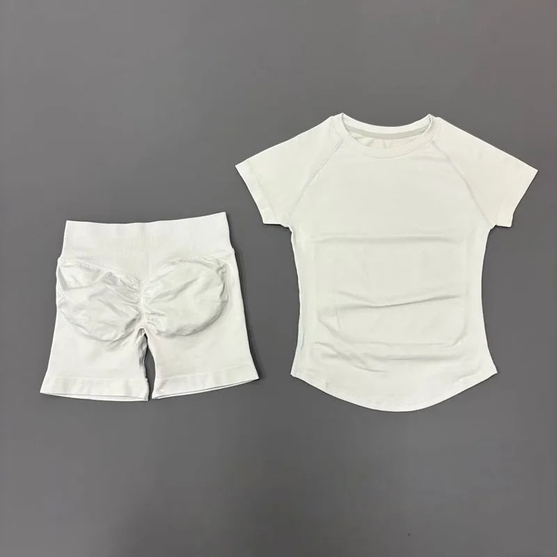 HISTELLO Women’s 2-Piece Seamless Workout Set