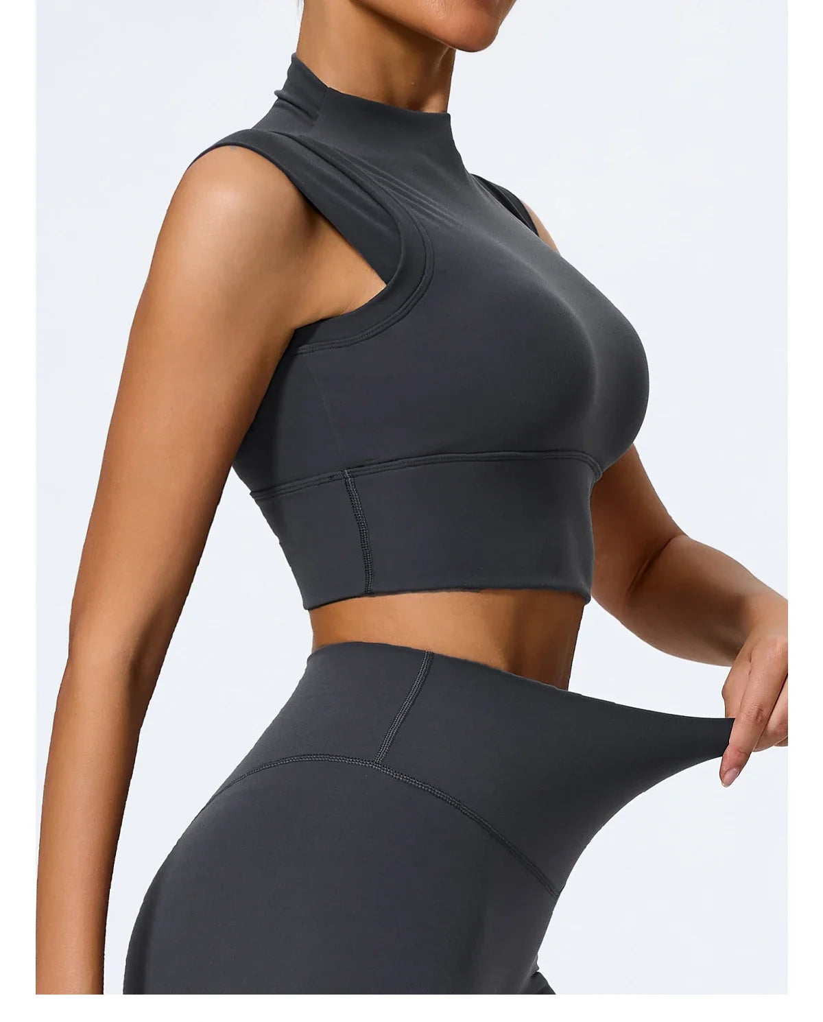 High Impact Women’s Sports Bra Crop Top
