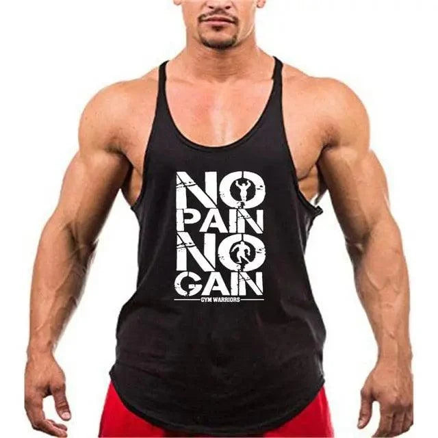 Men’s Bodybuilding Stringer Gym Tank Top