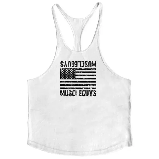 Men’s Bodybuilding Stringer Gym Tank Top