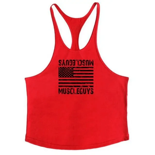 Men’s Bodybuilding Stringer Gym Tank Top