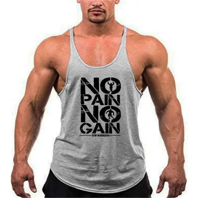 Men’s Bodybuilding Stringer Gym Tank Top