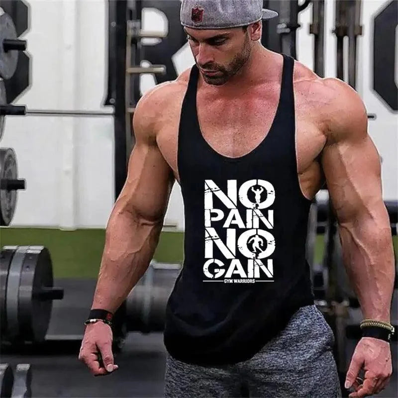 Men’s Bodybuilding Stringer Gym Tank Top