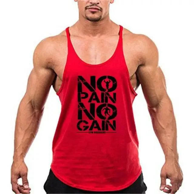 Men’s Bodybuilding Stringer Gym Tank Top