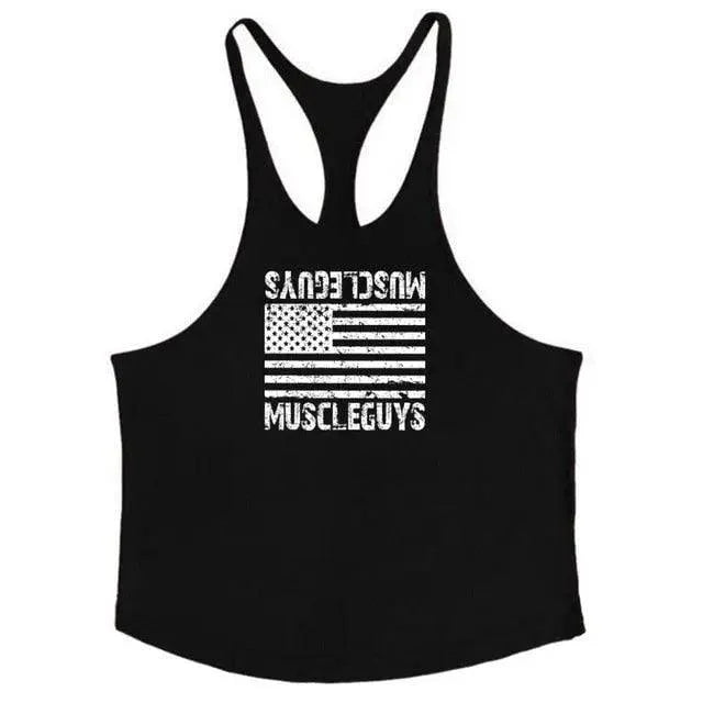 Men’s Bodybuilding Stringer Gym Tank Top