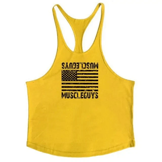 Men’s Bodybuilding Stringer Gym Tank Top
