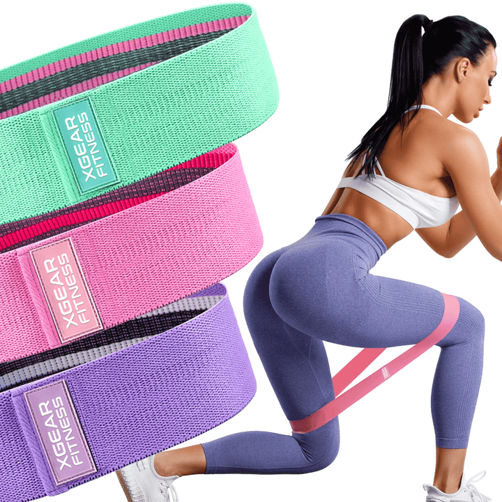 XGear Women’s Hip & Butt Exercise Bands