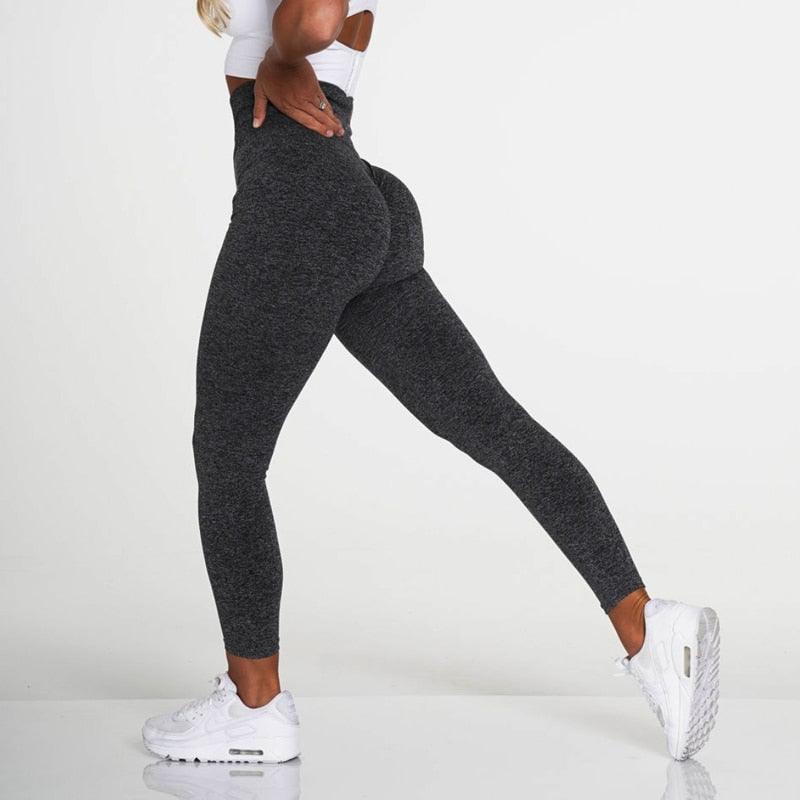 Women’s Pink Seamless High Waist Leggings