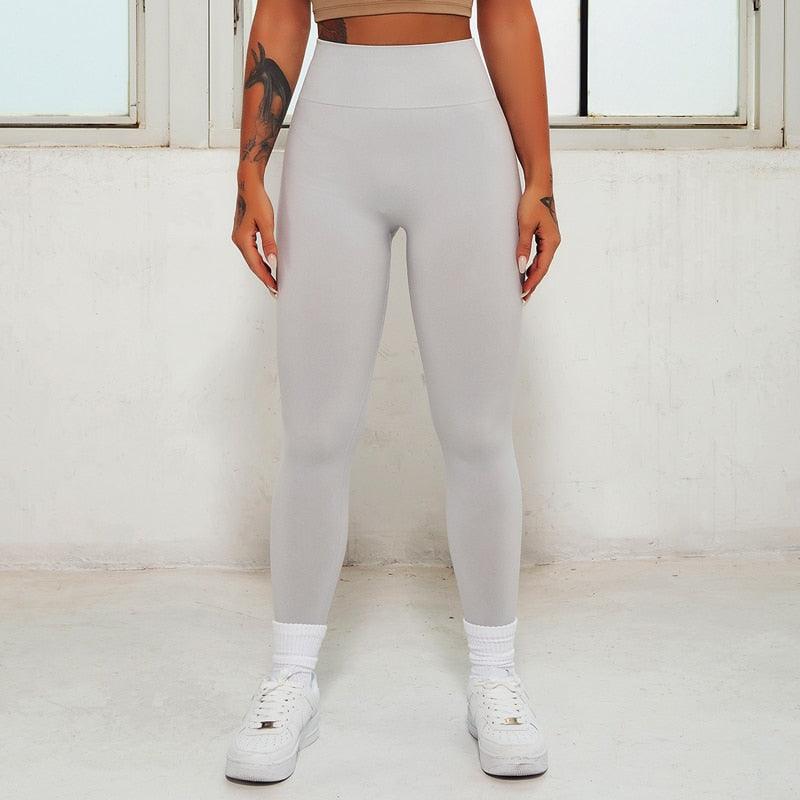 Women’s Pink Seamless High Waist Leggings