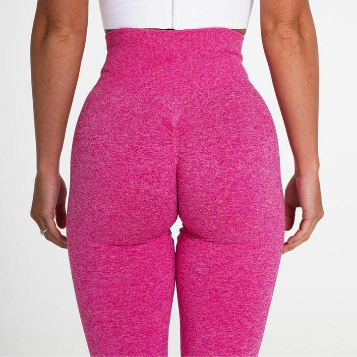 Women’s Pink Seamless High Waist Leggings